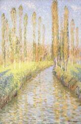 The Bastide du Vert in Autumn (Henri Martin) - Muzeo.com