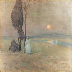 The Communion (Henri Le Sidaner) - Muzeo.com