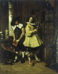 The Conoisseurs (Ferdinand Roybet) - Muzeo.com