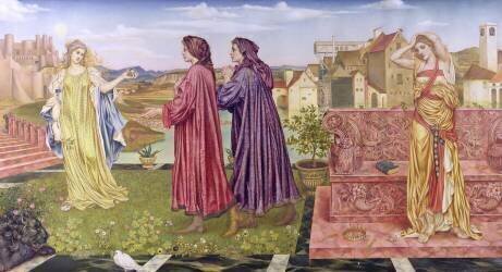 The Garden of Opportunity (Evelyn de Morgan) - Muzeo.com