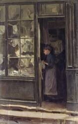 The Laundry Shop (Walter Richard Sickert) - Muzeo.com