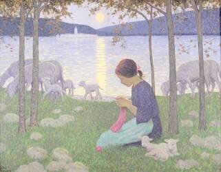 La petite bergère (Janet Fisher) - Muzeo.com