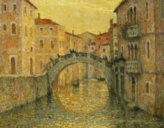 The Morning Sun (Henri Le Sidaner) - Muzeo.com