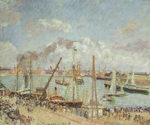 The Port of Le Havre (Camille Pissarro) - Muzeo.com