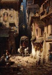 The Post (Carl Spitzweg) - Muzeo.com