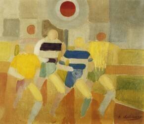 The Runners on Foot (Robert Delaunay) - Muzeo.com