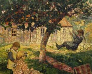 La balançoire (Victor Léon Jean Pierre...) - Muzeo.com