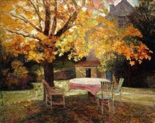 La terrasse (Victor Léon Jean Pierre...) - Muzeo.com