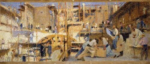 The Workers (Henri Martin) - Muzeo.com