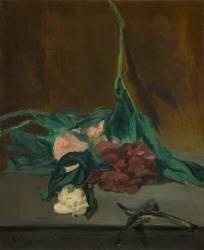 Tige de pivoines et sécateurs (Edouard Manet) - Muzeo.com