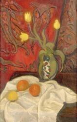 Tulipes jaunes (Roger de La Fresnaye) - Muzeo.com