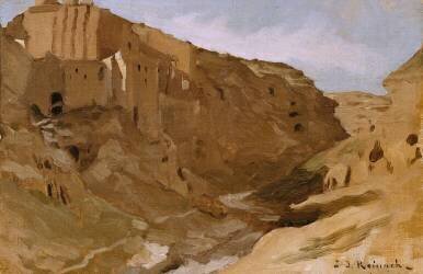 Un couvent au désert (Léon Bonnat) - Muzeo.com