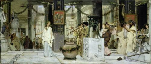 Un Festival en Rome Antique (Lawrence Alma-Tadema) - Muzeo.com