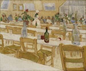 Un intérieur de restaurant (Vincent van Gogh) - Muzeo.com