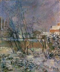 Un jardin dans la neige (Paul Gauguin) - Muzeo.com