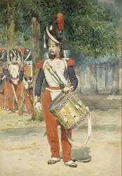 Un tambour (Edouard Detaille) - Muzeo.com