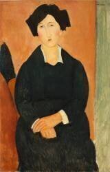 Une femme italienne (Amedeo Modigliani) - Muzeo.com
