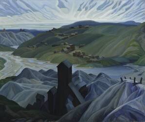 Une mine d'argent du Nord (Franklin Carmichael) - Muzeo.com