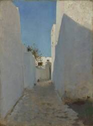 Une scène de rue marocaine (John Singer Sargent) - Muzeo.com