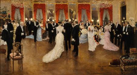 Une soirée (Jean Béraud) - Muzeo.com