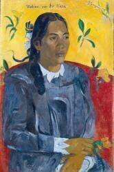 Vahine No Te Tiare (Femmes avec une fleur) (Paul Gauguin) - Muzeo.com