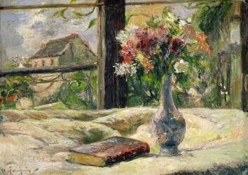 Vase de fleurs (Paul Gauguin) - Muzeo.com