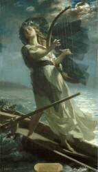 Velléda, effet de lune (Jules Eugène Lenepveu) - Muzeo.com