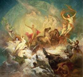 Victory of Light over Darkness (Hans Makart) - Muzeo.com