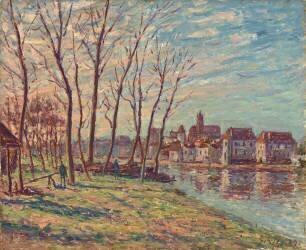 View of Moret (Alfred Sisley) - Muzeo.com