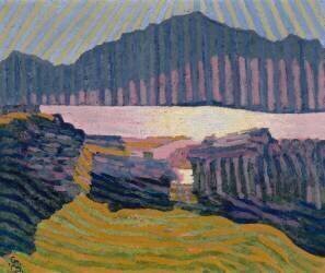 Vue de Capolago (Giovanni Giacometti) - Muzeo.com