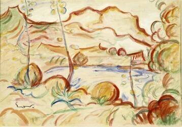 Vue de Cassis (Achille Emile Othon Friesz) - Muzeo.com