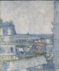 Vue de la fenêtre de l'artiste (Vincent van Gogh) - Muzeo.com