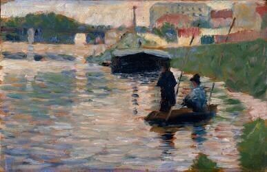 Vue de la Seine (Georges Seurat) - Muzeo.com