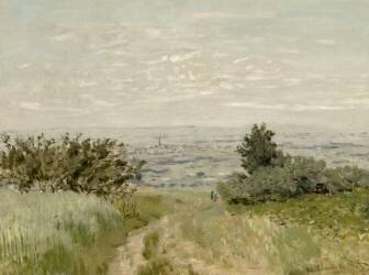 Vue de plaine à Argenteuil, coteaux de Sannois (Claude Monet) - Muzeo.com