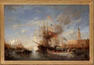 Vue de Venise (Félix Ziem) - Muzeo.com