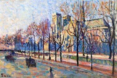 Vue du Quai Montebello (Maximilien Luce) - Muzeo.com