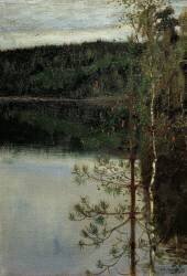 Vue d'un lac (Akseli Gallen-Kallela) - Muzeo.com