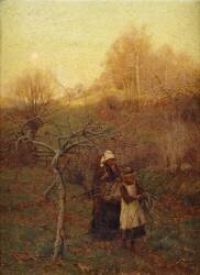 Quand le soleil se couche (William Teulon Blandford...) - Muzeo.com