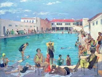 Winter in Florida (John Lavery) - Muzeo.com