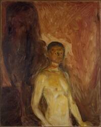 Autoportrait en enfer (Edvard Munch) - Muzeo.com