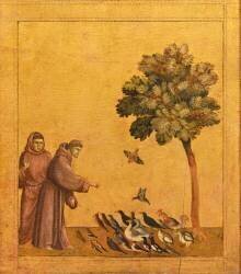 Saint François d'Assise recevant les stigmates (Giotto di Bondone) - Muzeo.com