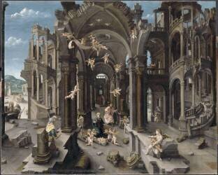 Adoration des bergers (Jean de Gourmont) - Muzeo.com