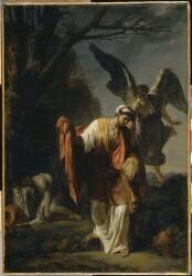 Agar et l'Ange (Jean-François Pierre Peyron) - Muzeo.com
