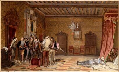 Assassinat du duc de Guise (Paul Delaroche) - Muzeo.com