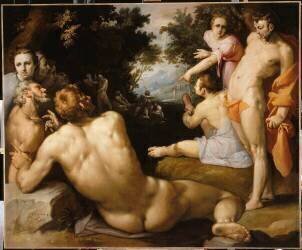 Baptême du Christ (Cornelis van Haarlem) - Muzeo.com