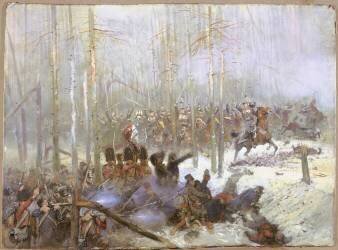 Charge de cuirassiers en Russie, 1812 (Edouard Detaille) - Muzeo.com