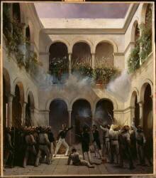 Combat de la Véra-Cruz (Mexique) (Henri Blanchard) - Muzeo.com