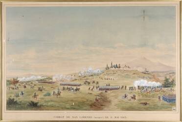 Combat de San Lorenzo, 8 mai 1863 (Ernest Lessieux) - Muzeo.com