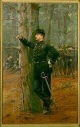 Edouard Detaille en uniforme de sous-lieutenant du 20e chasseur (Basile Lemeunier) - Muzeo.com