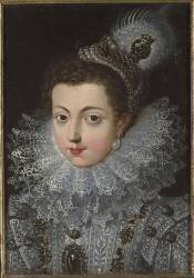 Elisabeth de France (1602-1644), reine d'Espagne (anonyme) - Muzeo.com